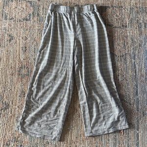 Jules & Leopold size M wide leg houndstooth pants